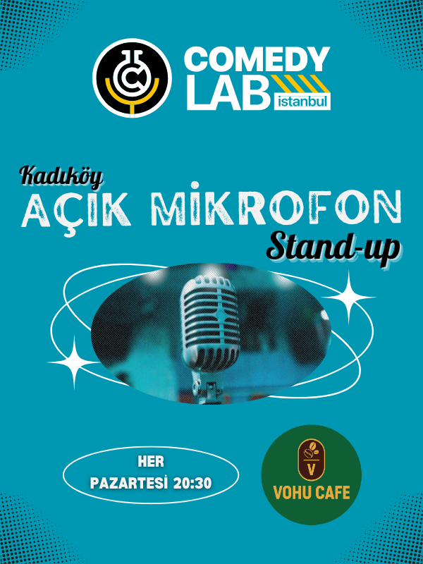 Kadıköy Açık Mikrofon Stand-up - Comedy Lab