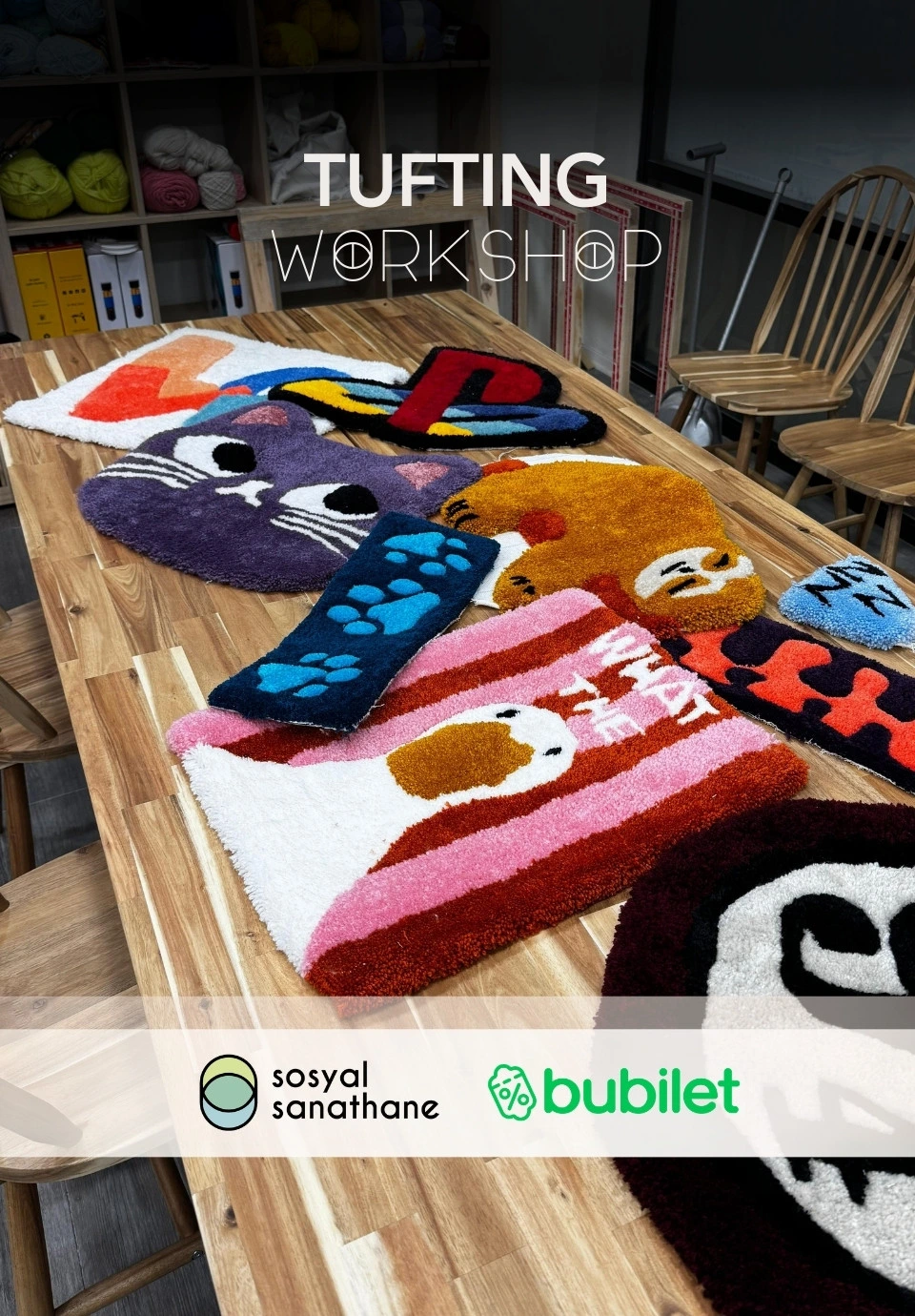 Tufting Workshop: Sosyal Sanathane İzmir | Etkinlik Takvimi