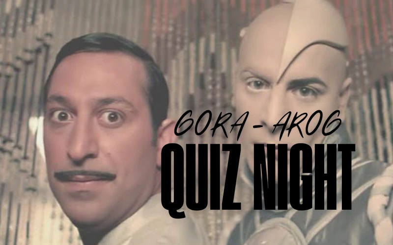 GORA - AROG  Quiz Night