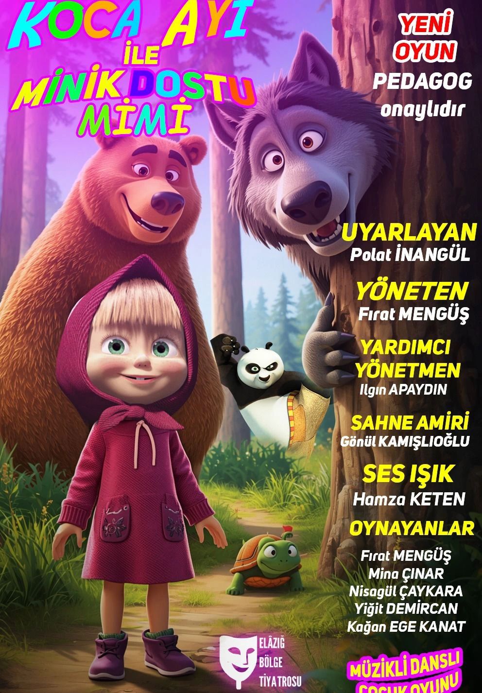 Koca Ayı İle Minik Dostu Mimi