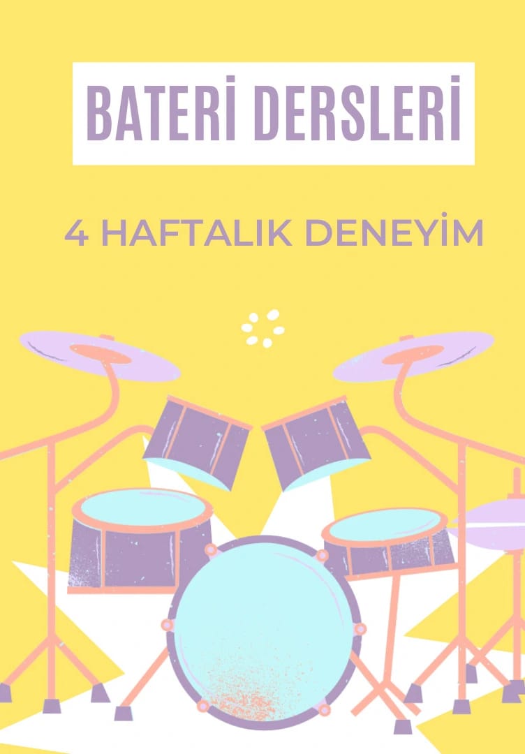 Bateri Dersleri (Çocuk ve Yetişkin)
