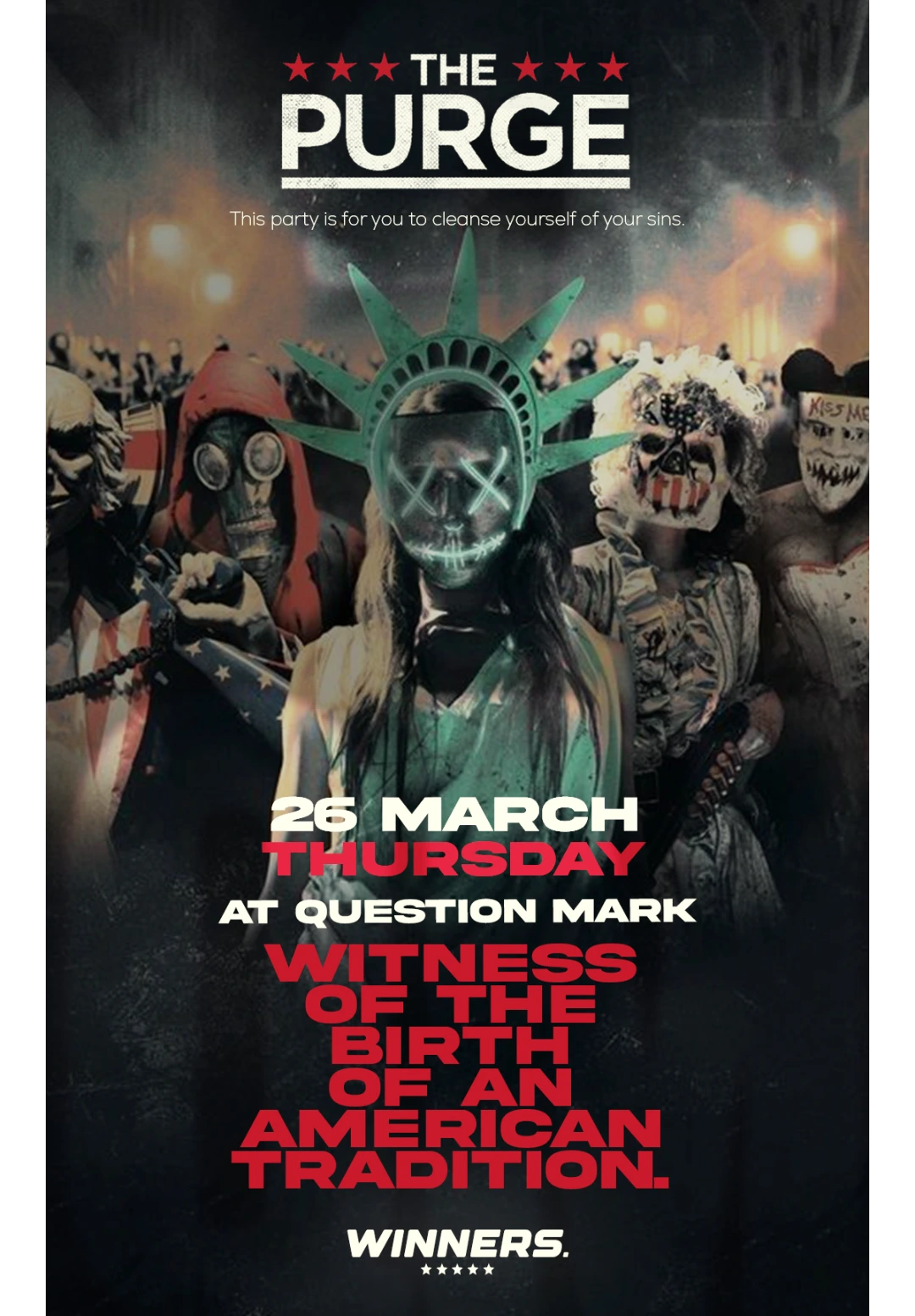 Purge Night İzmir | Question Mark