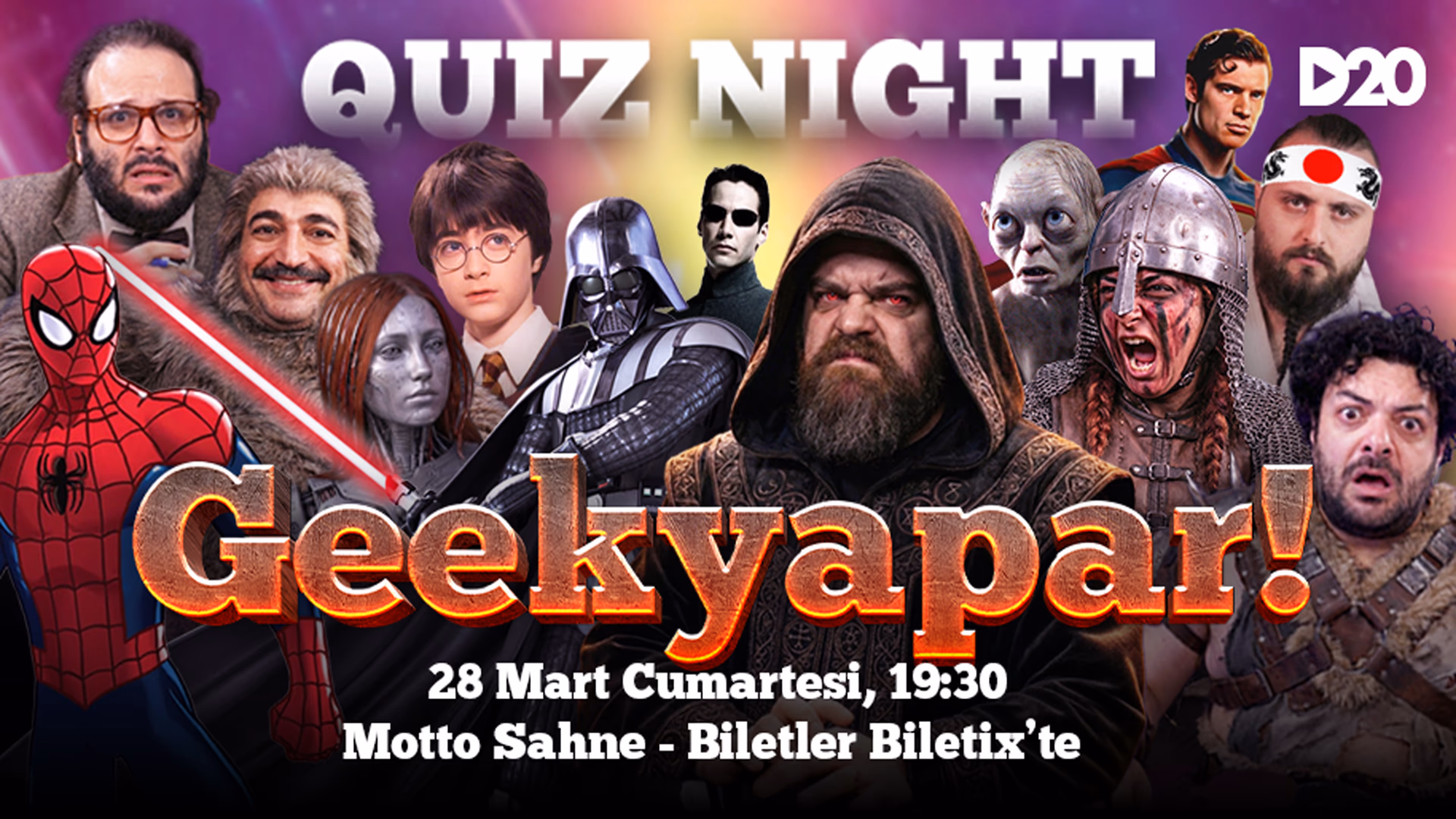 Geekyapar İle Quiz Night