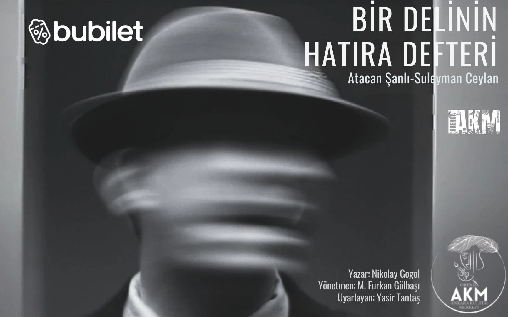 Bir Delinin Hatıra Defteri Oyunu-Atacan Şanlı & Süleyman Ceylan