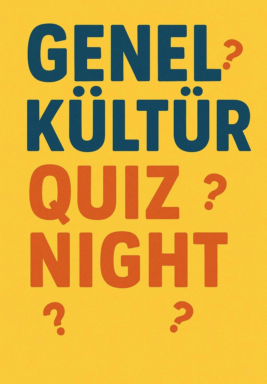 Genel Kültür Quiz Night