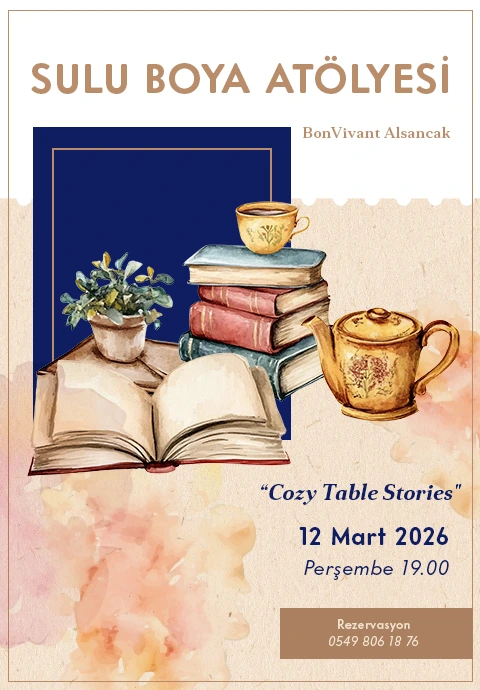 BonVivant Suluboya Atölyesi: Cozy Table