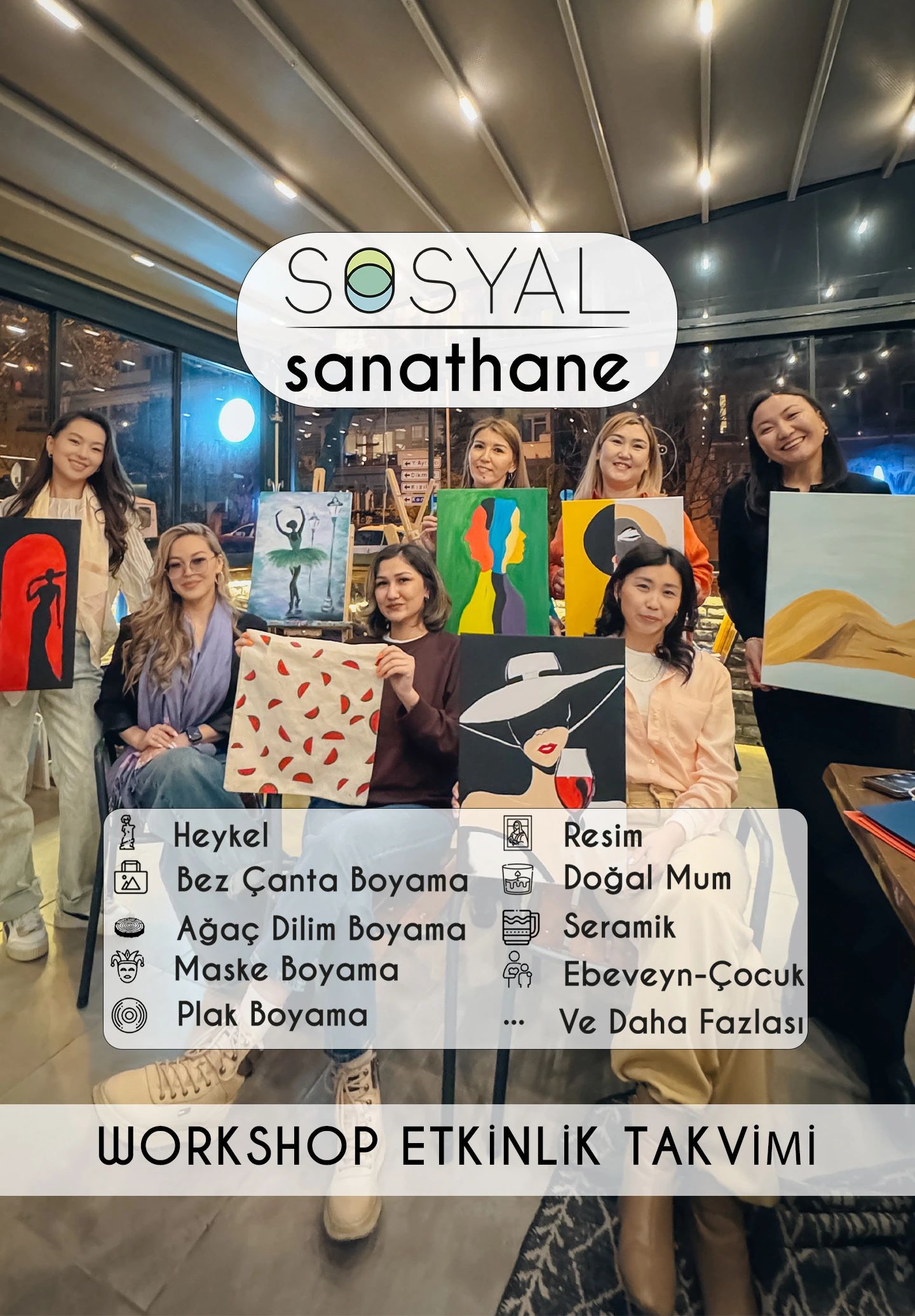 Workshop: Etkinlik Takvimi - Sosyal Sanathane Ankara