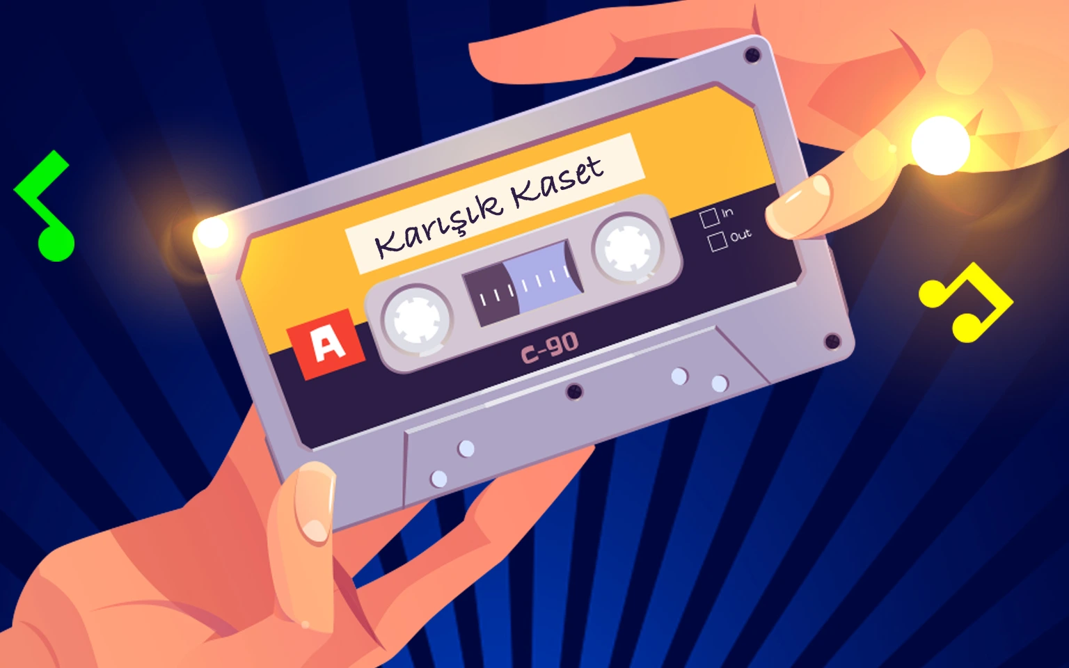 Karışık Kaset 90'lar 2000 'ler Türkçe Pop Partisi