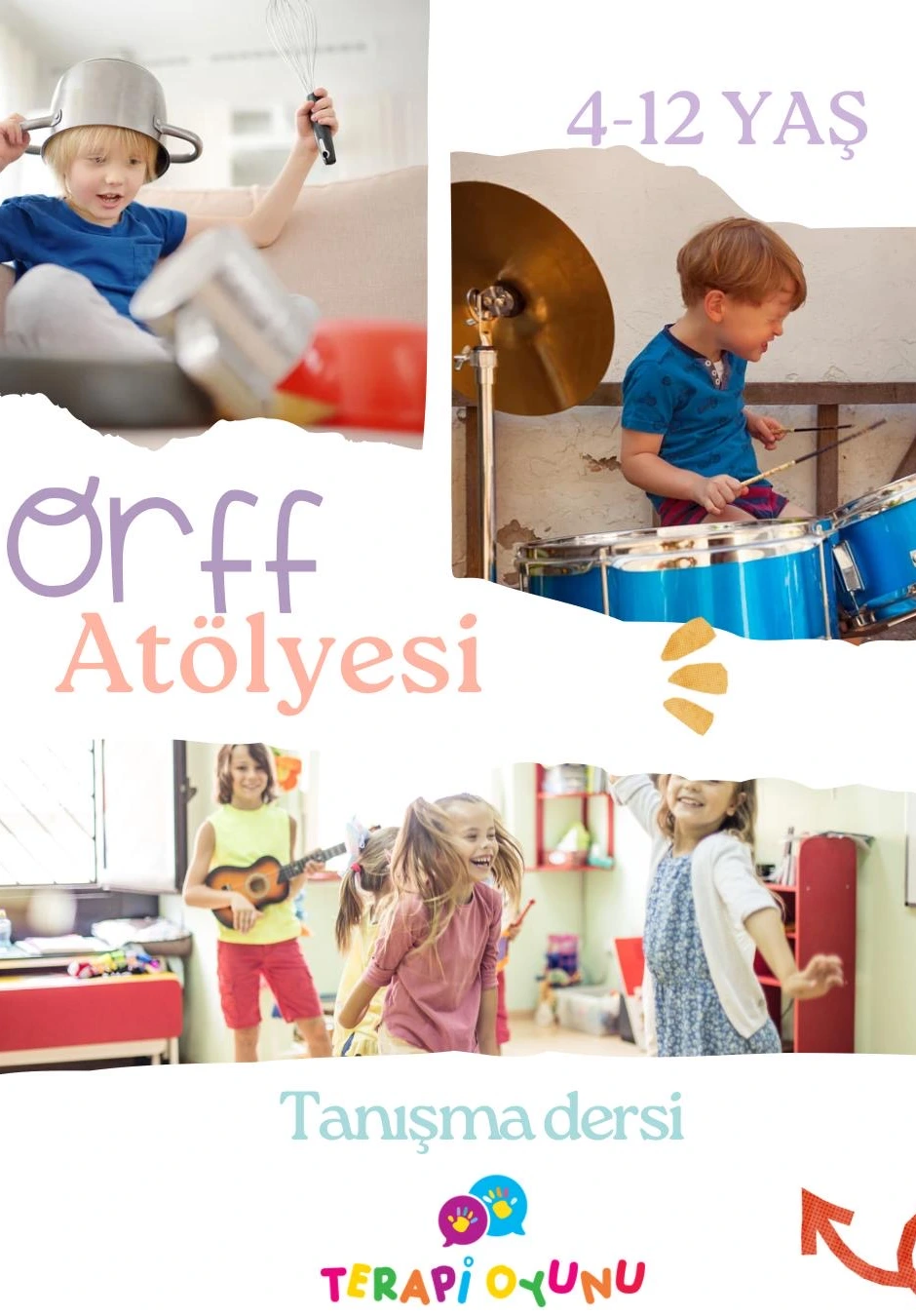 Orff Tanışma Dersi Atölyesi (4-12 yaş)