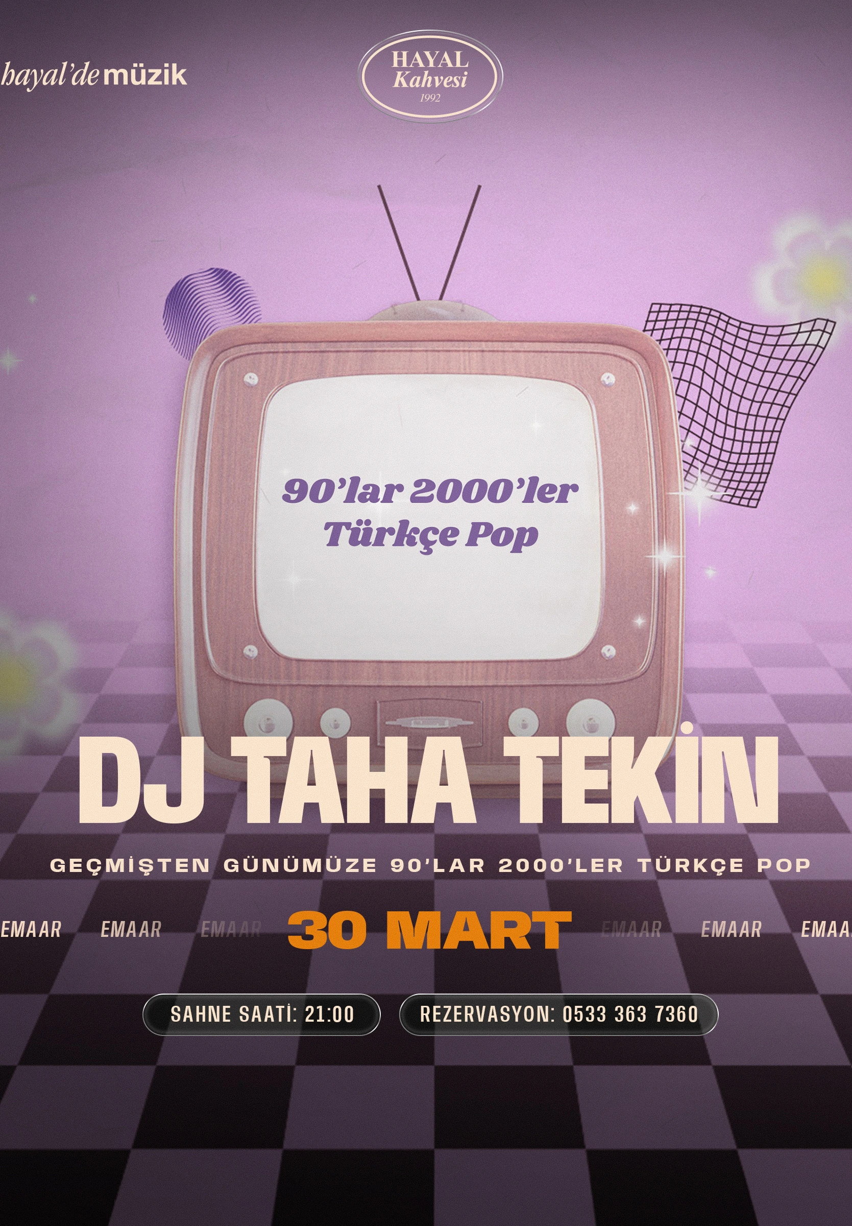Dj Taha ile Geçmişten Günümüze Türkçe Pop