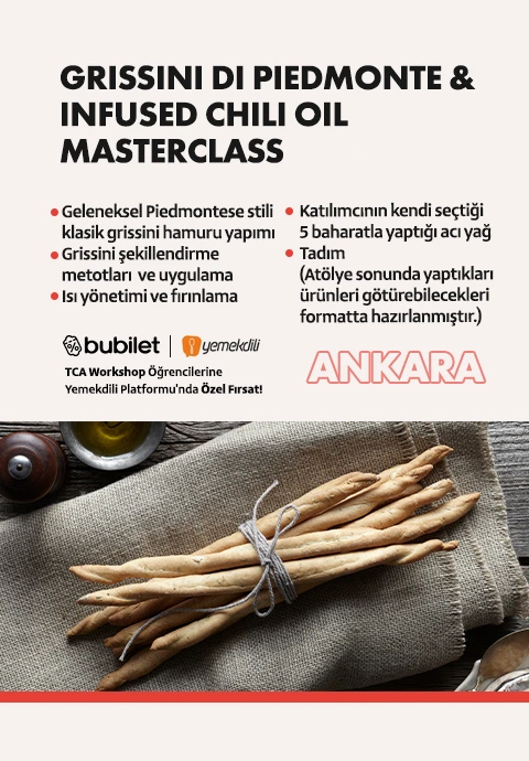 TCA | Grissini di Piedmonte & Infused Chili Oil Masterclass