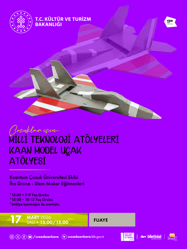 Milli Teknoloji Atölyeleri - Kaan Model Uçak
