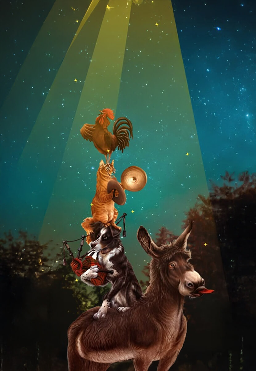 Bremen Mızıkacıları Grımm Kardeşler