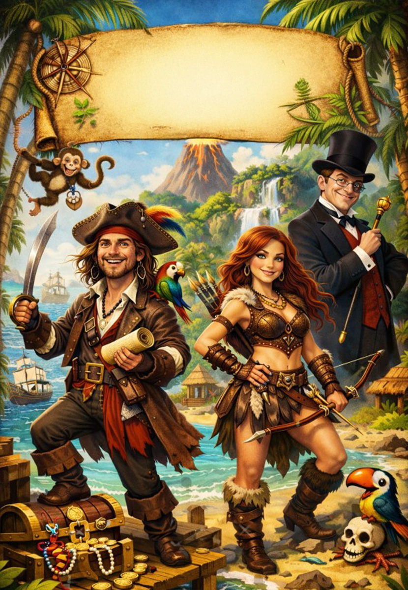 Kaptan Sparrow ve Kayıp Ada