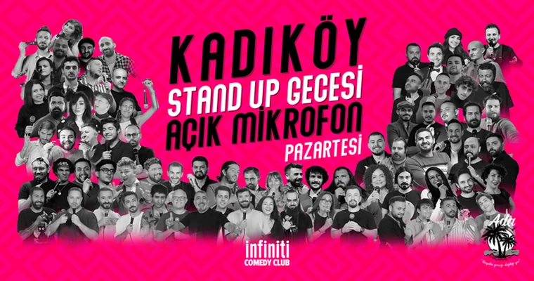Kadıköy Stand up Gecesi Pazartesi Açık Mikrofon