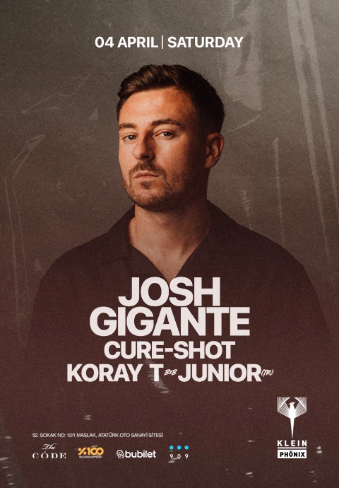Josh Gigante + Cure-Shot + Koray T b2b Junior  | Klein Phönix