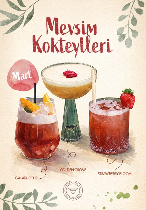 Sip Storia | Kokteyl Workshop | Mevsim Kokteylleri