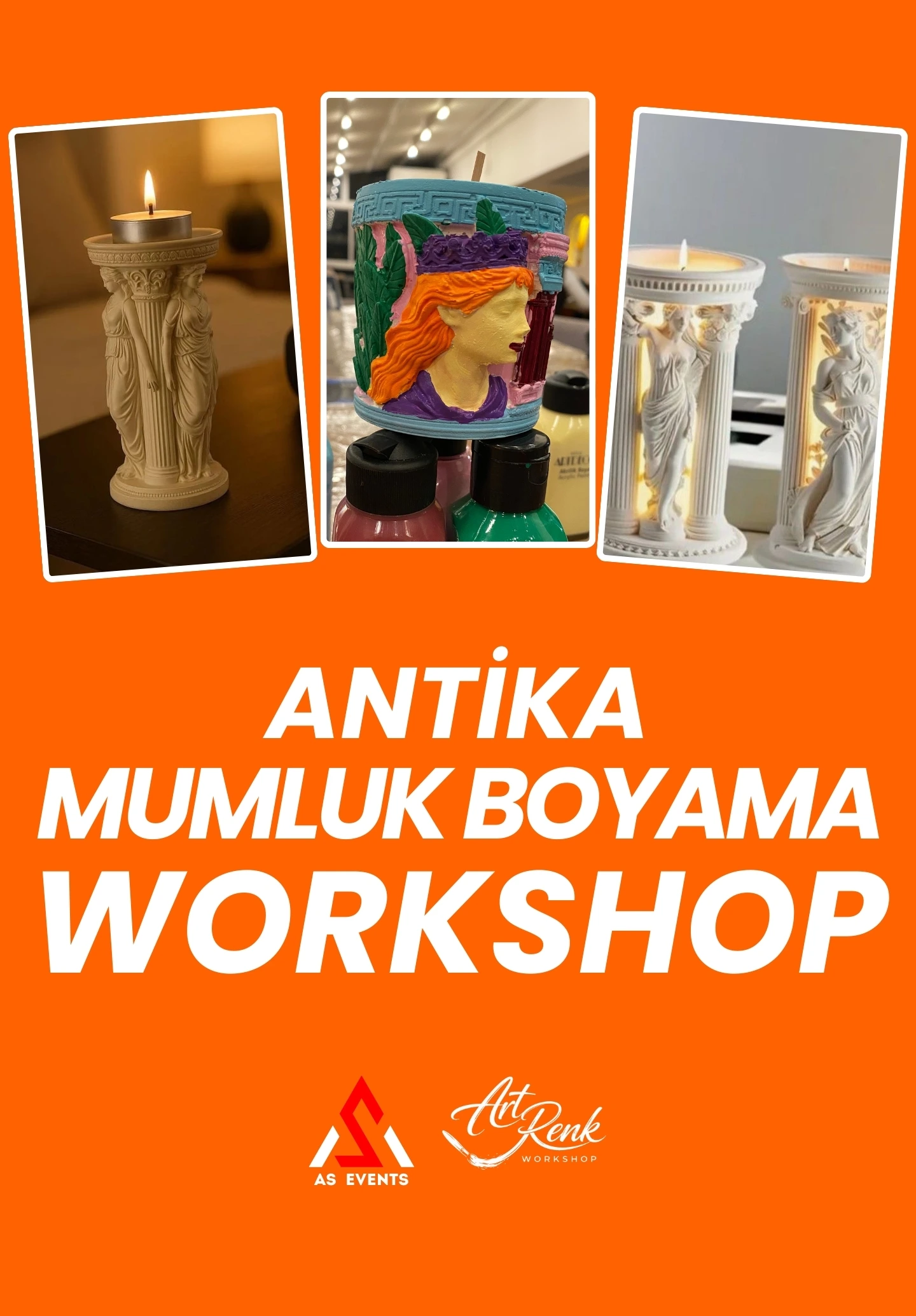 Workshop: Antika Mumluk Boyama