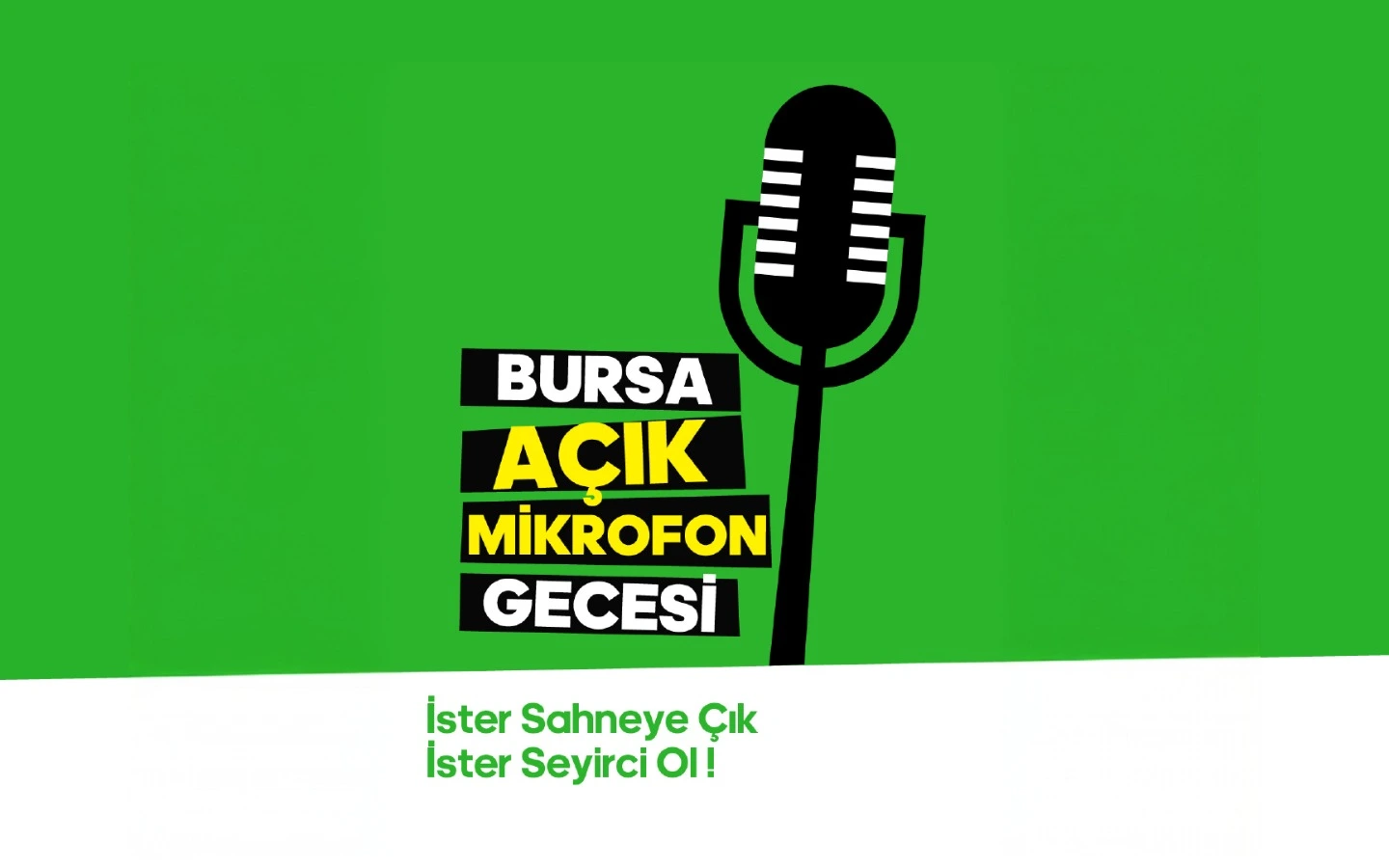 Bursa Açık Mikrofon Stand Up Gecesi