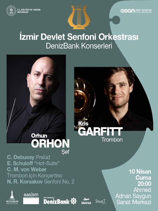 İzmir Devlet Senfoni Orkestrası 10 Nisan Konseri
