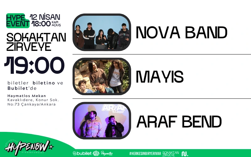 Nova Band - Mayıs - Araf Bend
