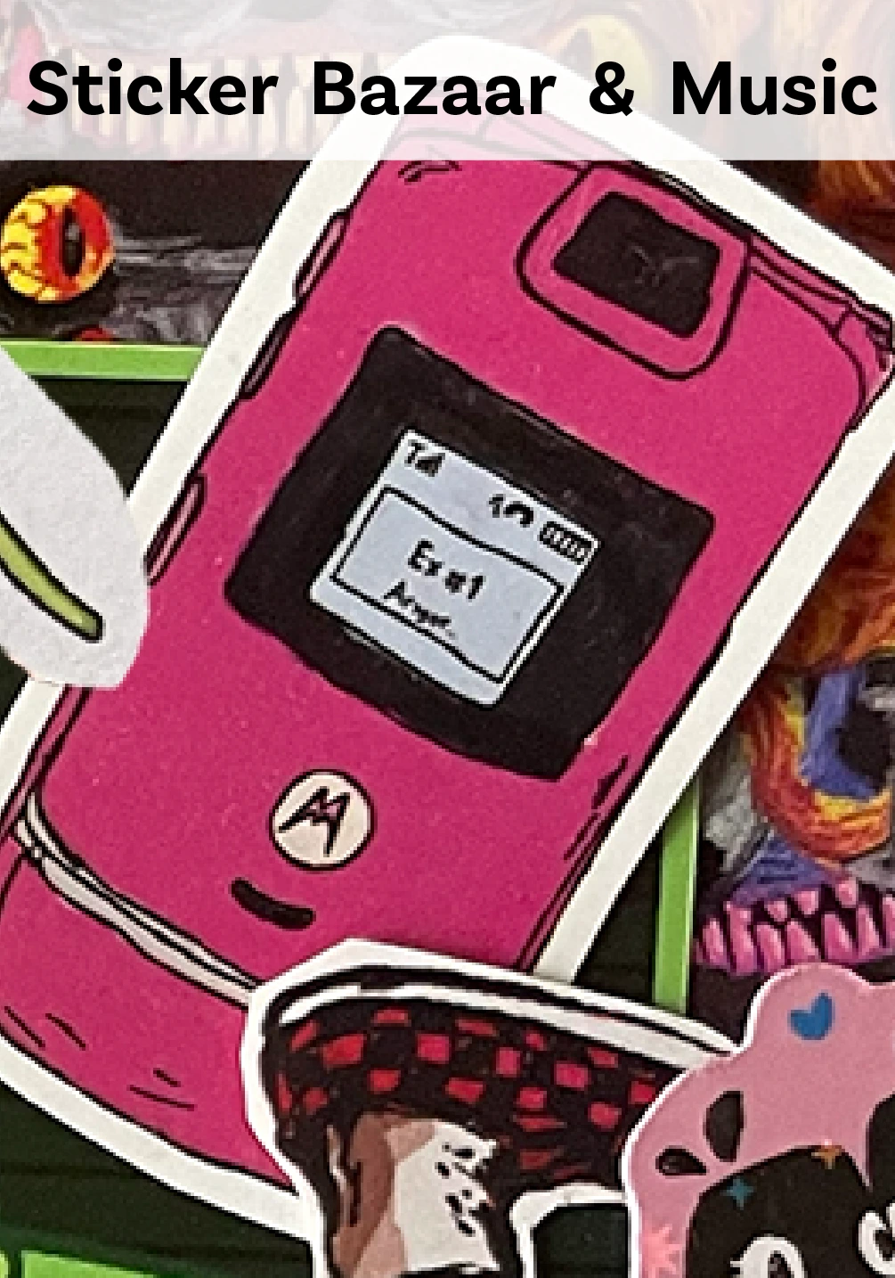 STICKJAM: Sticker Bazaar & Music