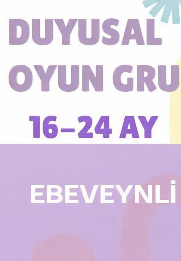 Duyusal Oyun Grubu (16-24 Ay)