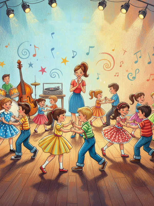 Minik Yıldızlarla Rock&Roll Dans Atölyesi