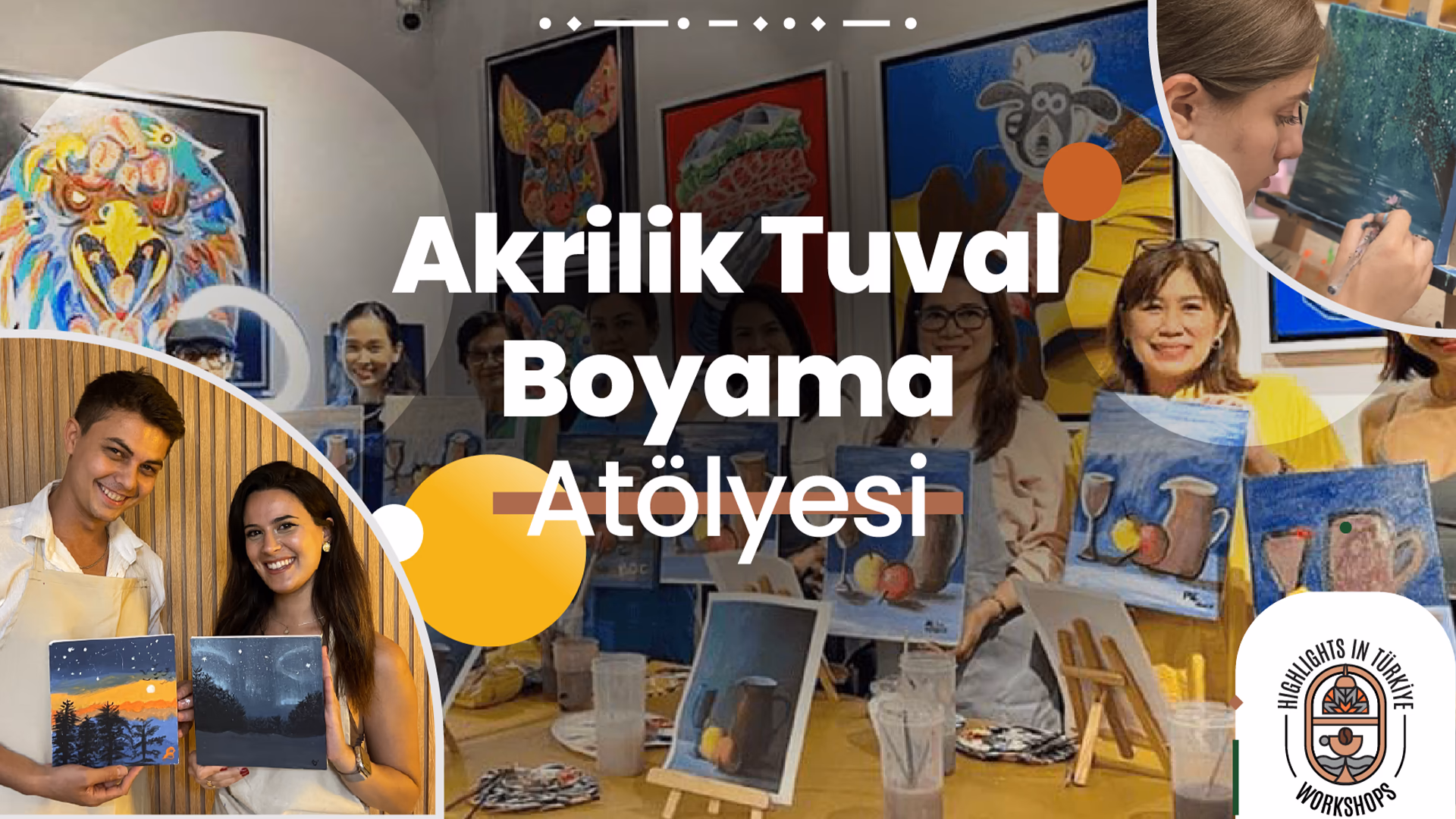 Akrilik Tuval Boyama Atölyesi