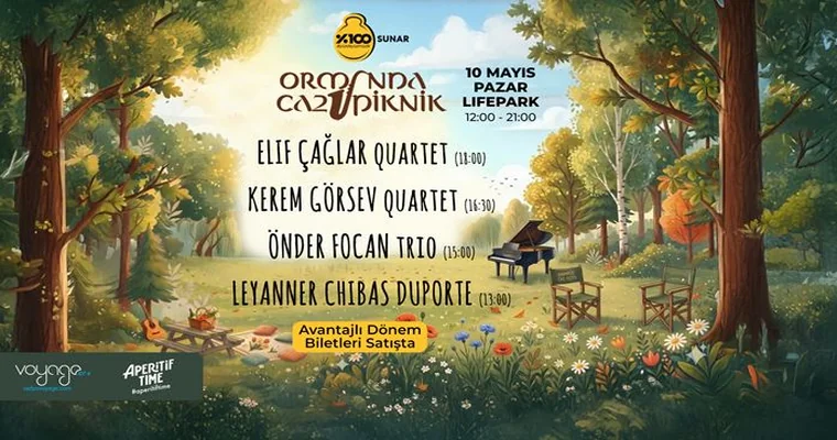 %100 Müzik Sunar: Ormanda Caz & Piknik