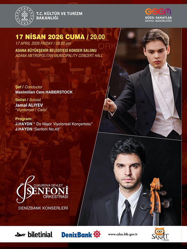 Çukurova Devlet Senfoni Orkestrası 17 Nisan Konseri