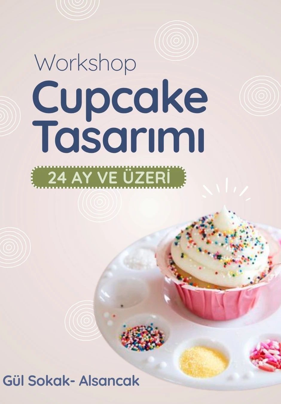 Çocuk Cupcake Tasarımı Workshop