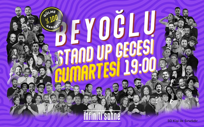 Stand Up Taksim / Beyoğlu Gecesi - Cumartesi 19:00