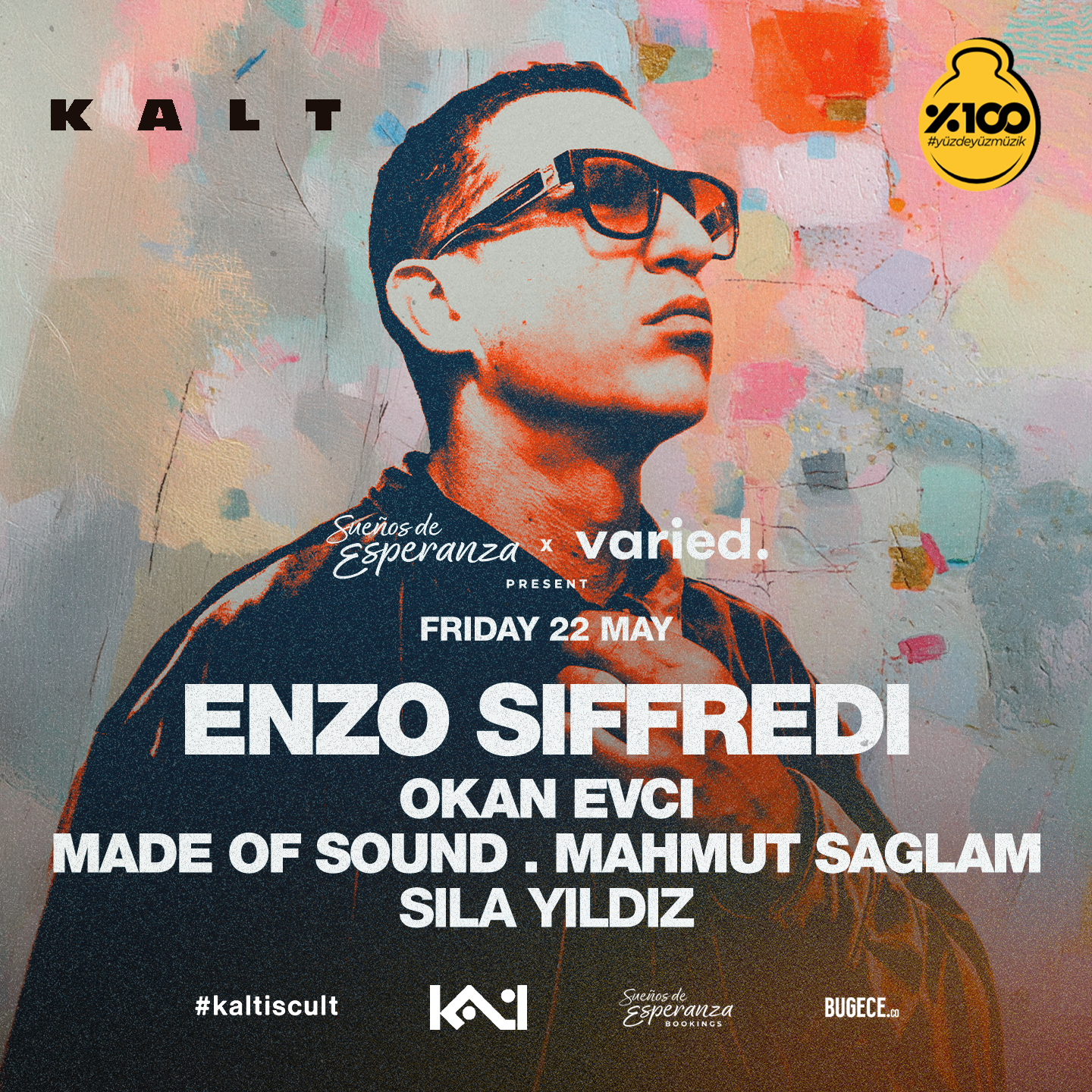 Sueños de Esperanza Presents; Enzo Siffredi (One Man Show) Kalt Izmır