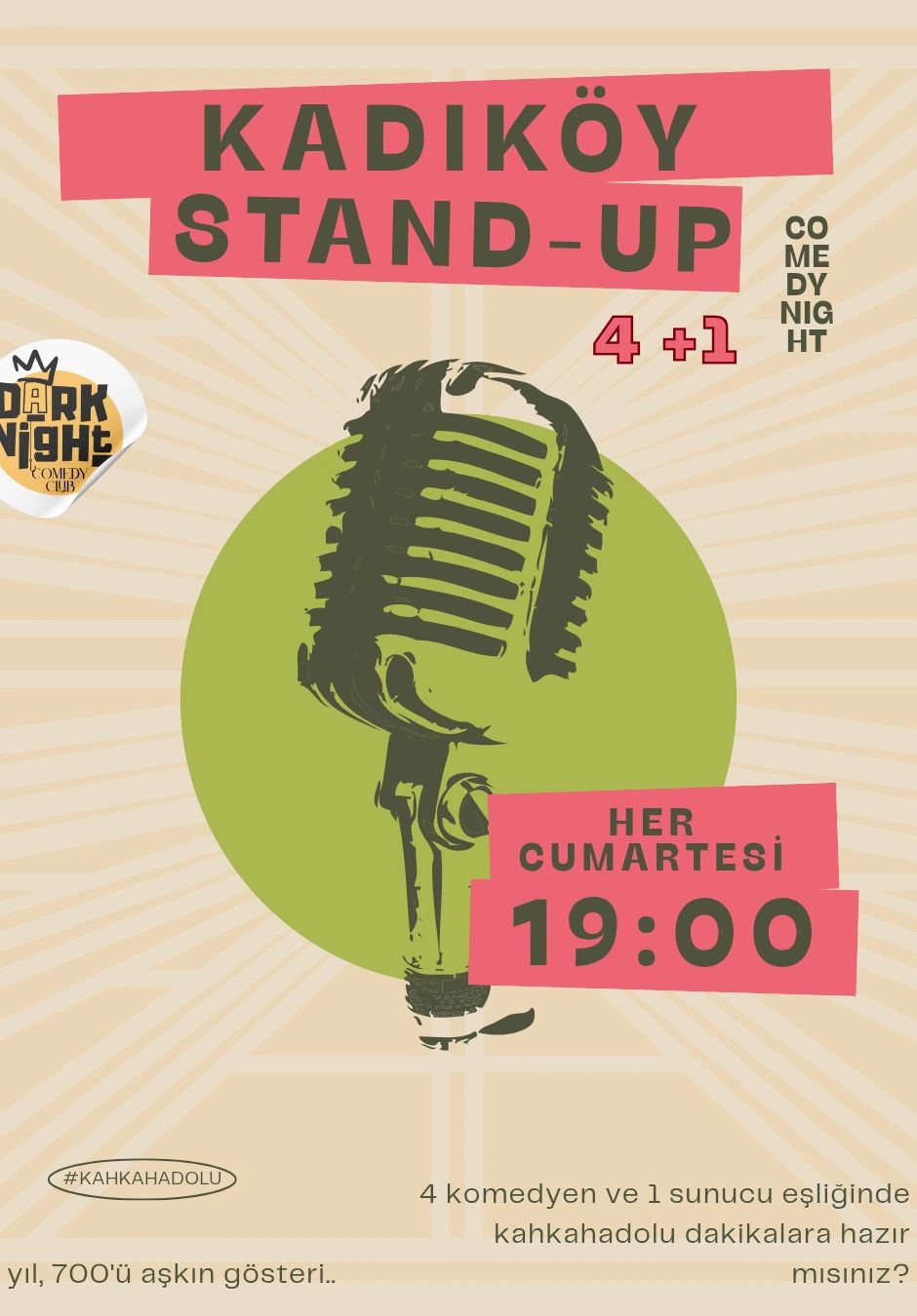 Kadıköy Stand-up Gecesi 4+1
