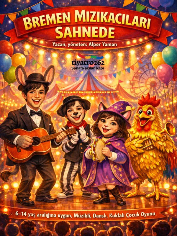 Bremen Mızıkacıları Sahnede