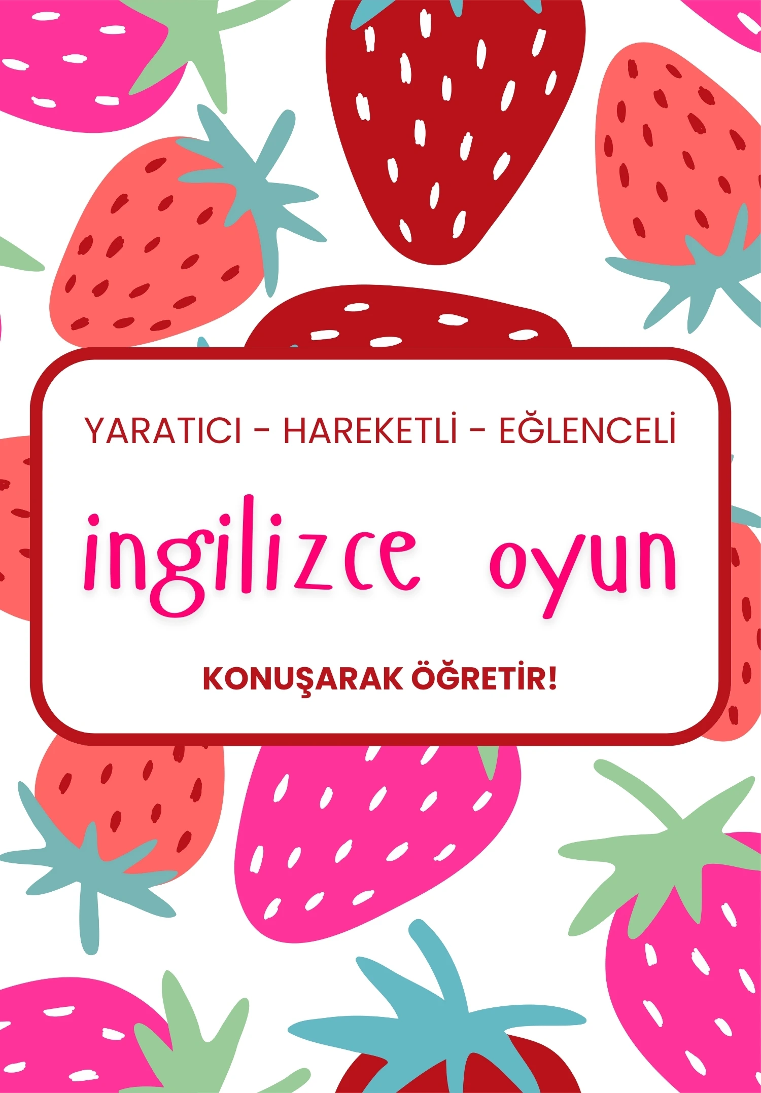 İngilizce Oyun Etkinliği