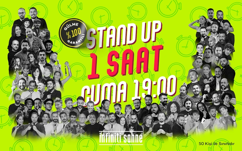 Stand up Bir Saat Beyoğlu Cuma