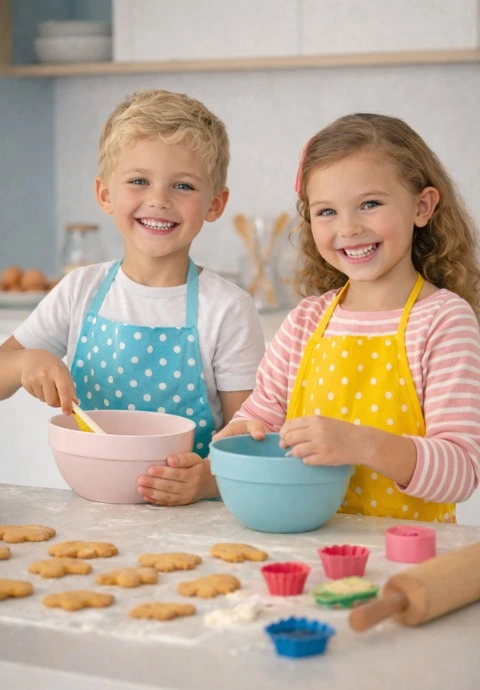 Çocuk için Kurabiye Etkinliği