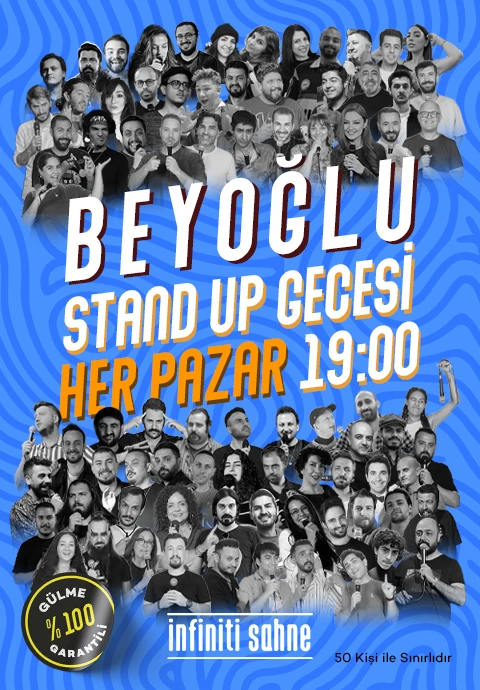 Stand Up Taksim / Beyoğlu Gecesi - Pazar 19:00