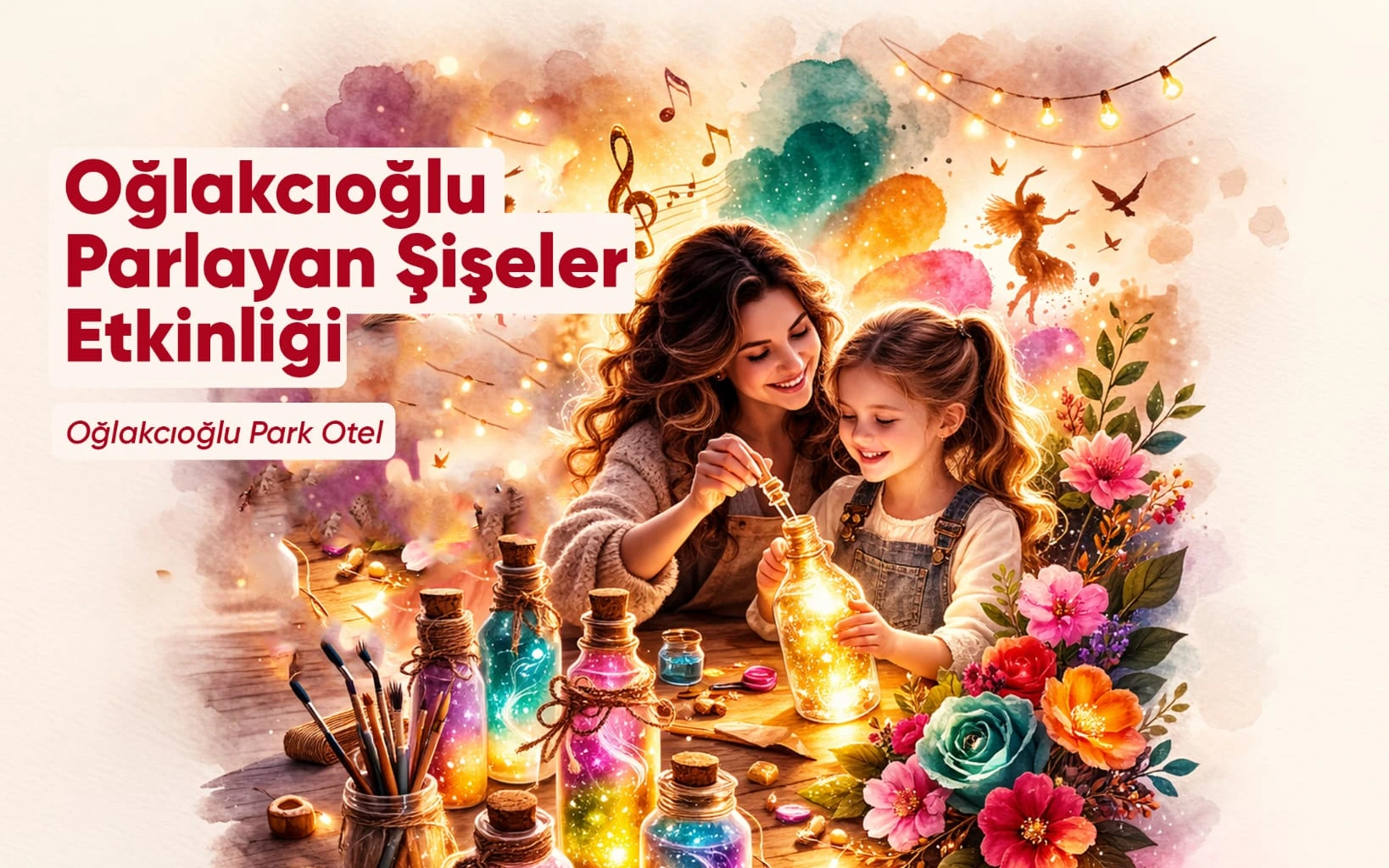 Parlayan Şişeler Atölyesi