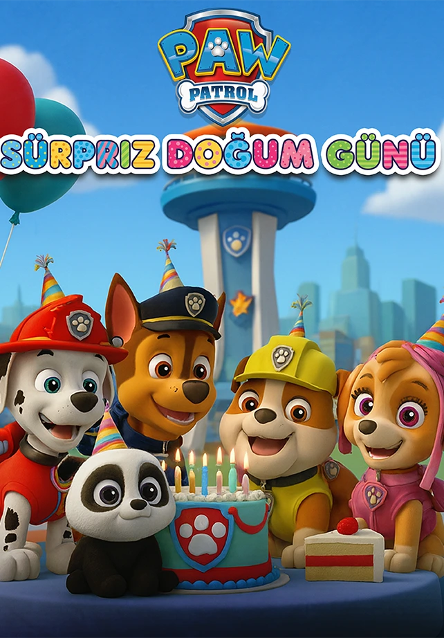 Paw Patrol - Sürpriz Doğum Günü Çocuk Oyunu