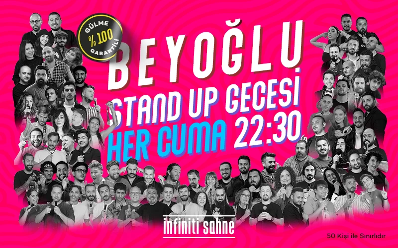 Stand Up Taksim / Beyoğlu Gecesi - Cuma 22:30