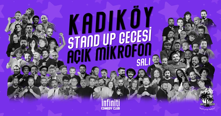Kadıköy Stand up Gecesi Salı Açık Mikrofon