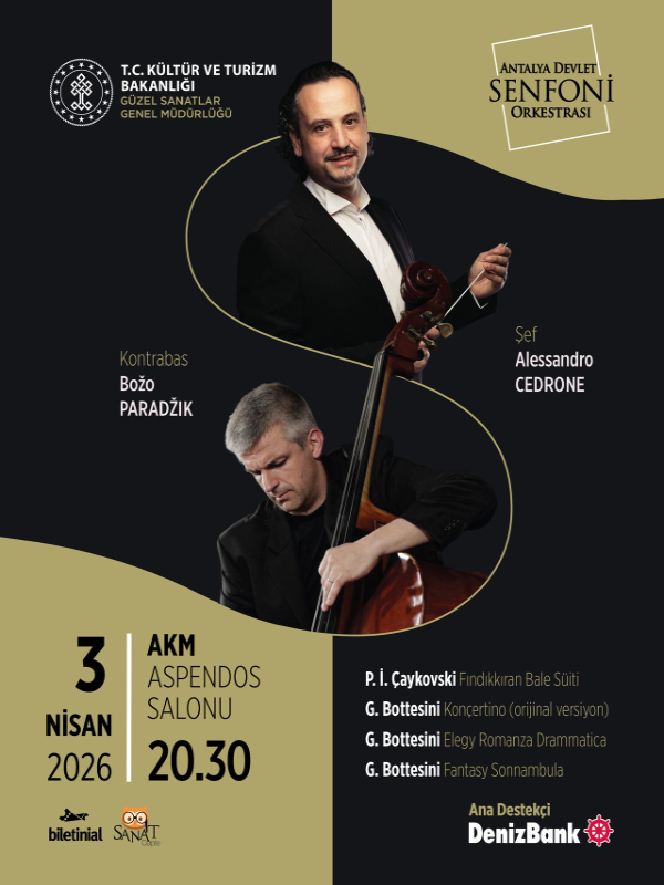 3 Nisan Konseri - Antalya Devlet Senfoni Orkestrası