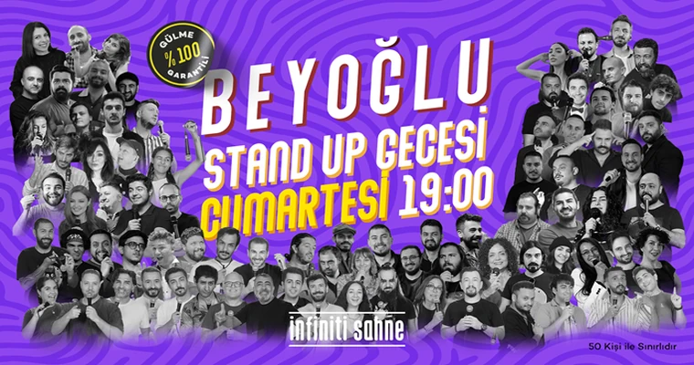 Stand up Taksim I Beyoğlu Gecesi Cumartesi