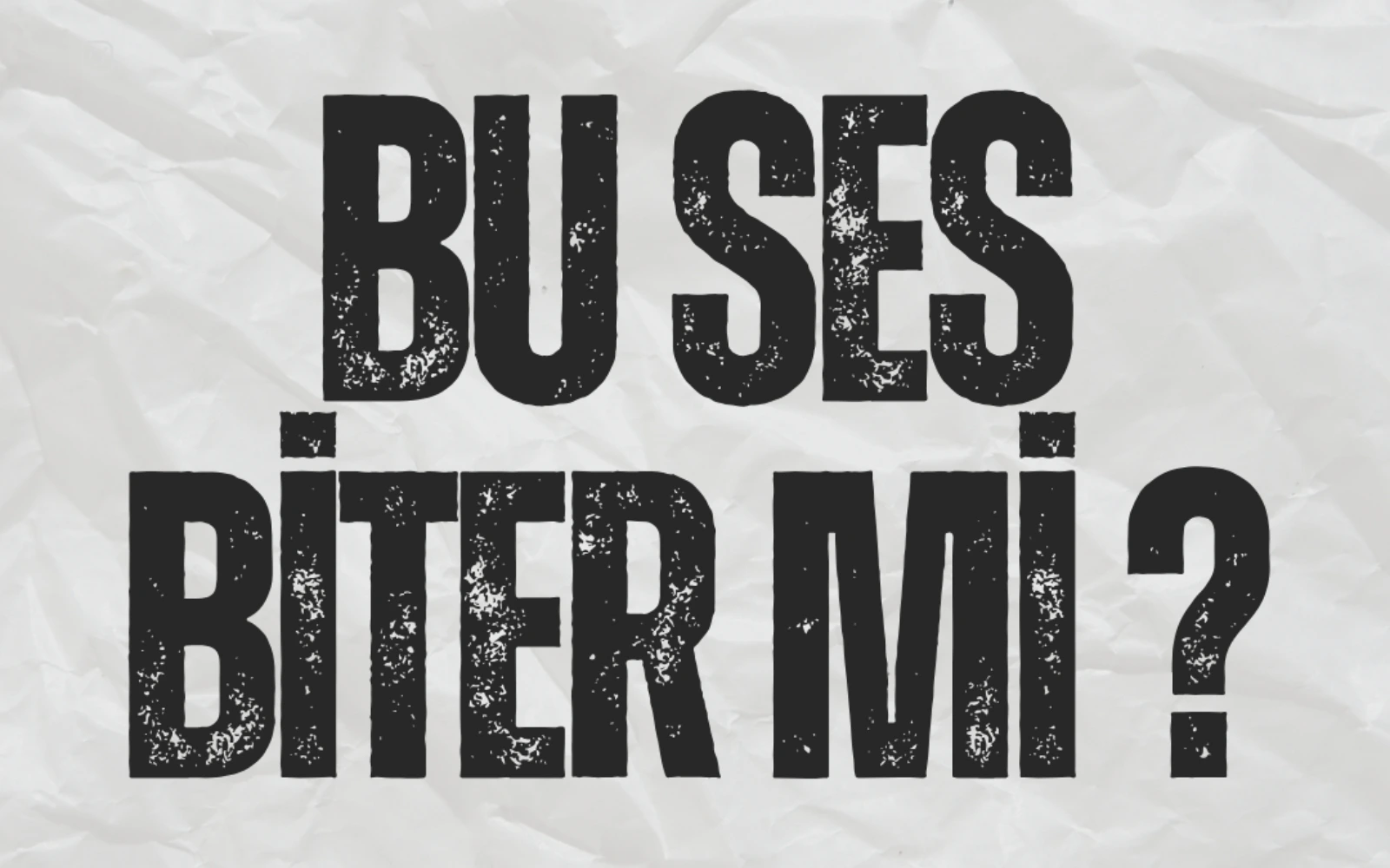 Bu Ses Biter mi? (Kurban Tribüte)