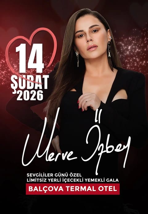Merve Özbey Sevgililer Günü Özel Yemekli Gala