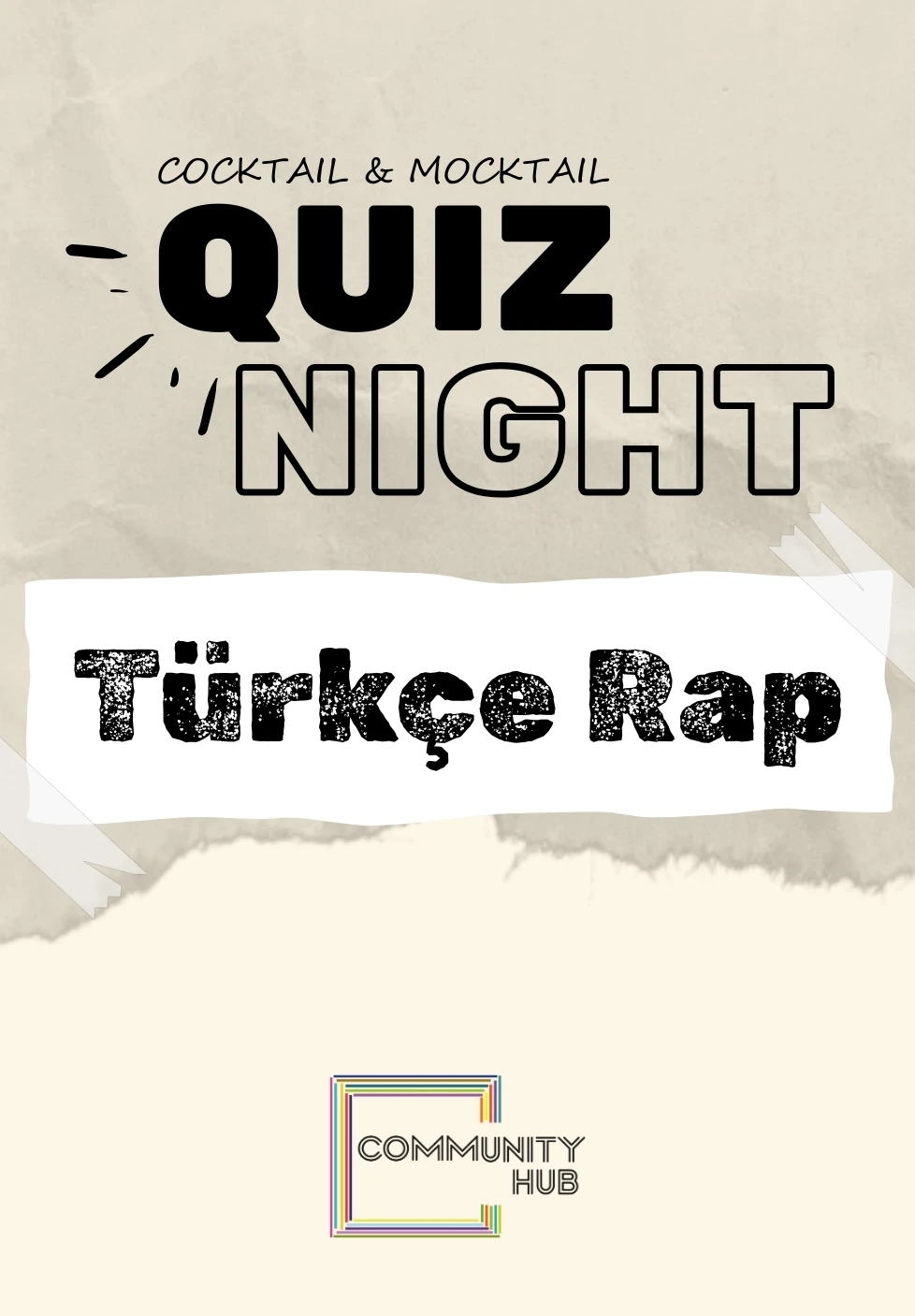 Türkçe Rap Quiz Night