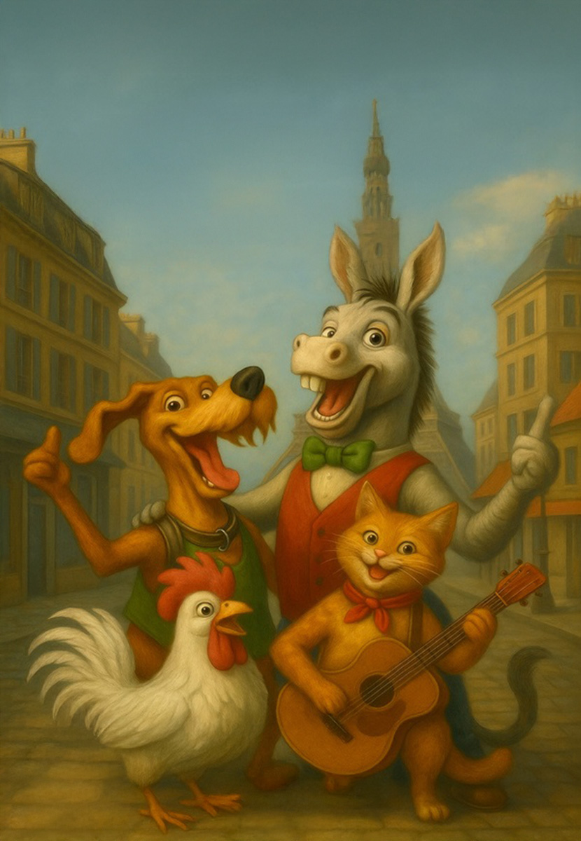 Bremen Mızıkacıları Paris'te